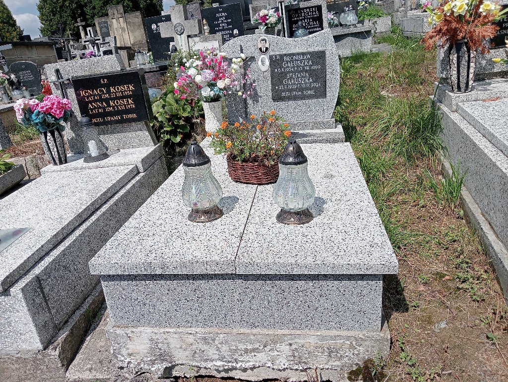 Grób Stefania Gałuszka