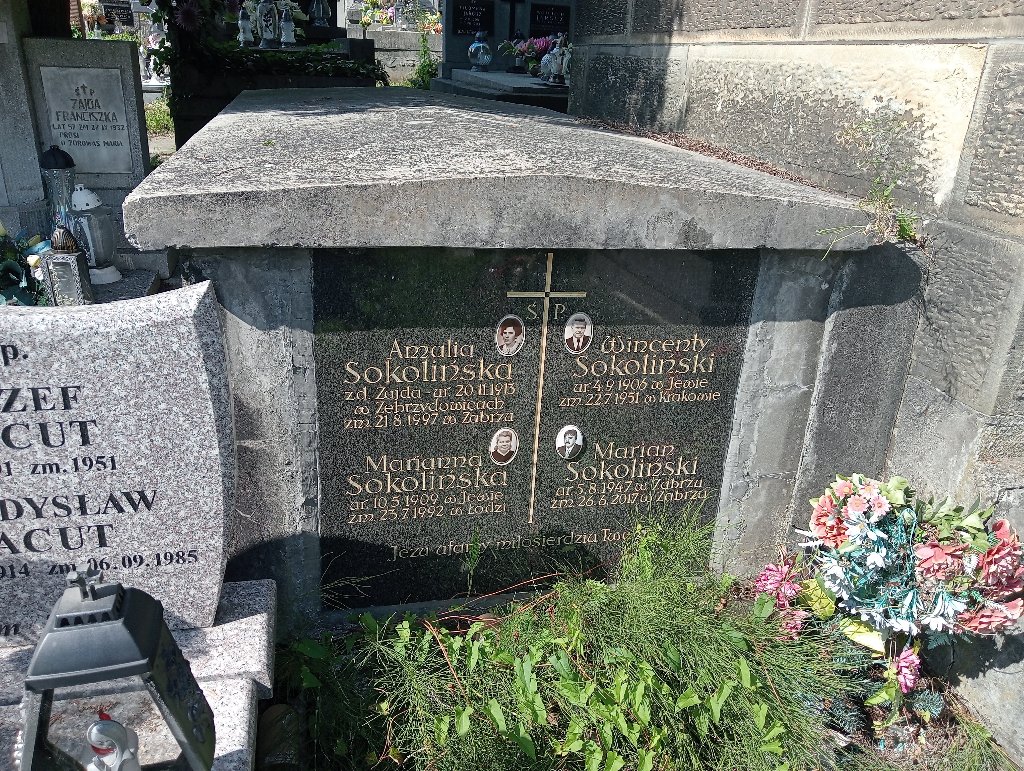 Grób Marianna Sokolińska