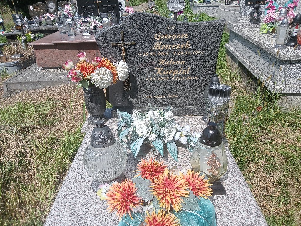 Grób Helena Kurpiel